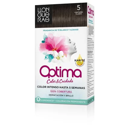 Coloration capillaire OPTIMA #5-châtain clair 1 u