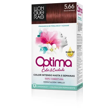Coloration capillaire OPTIMA #5.66-rouge intense profond 1 u