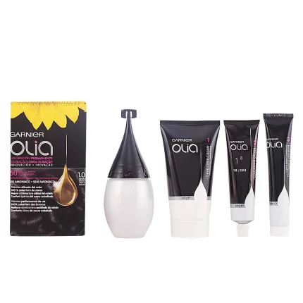 OLIA Coloración Permanente #1,0 Negro Ebano 4 pz - 4 pz