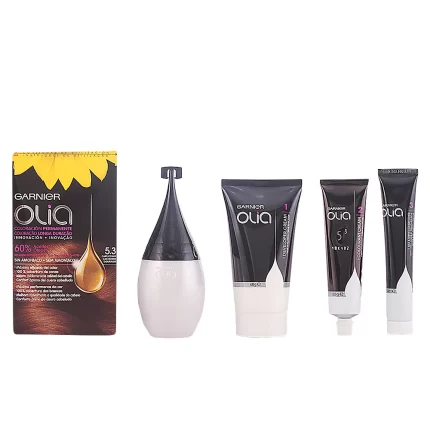 OLIA Coloración Permanente #5,3 Capuccino set - 4 pz
