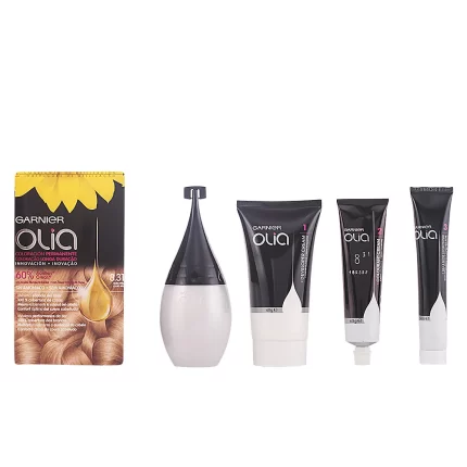 OLIA Coloración Permanente #8,31 Rubio Miel set - 4 pz
