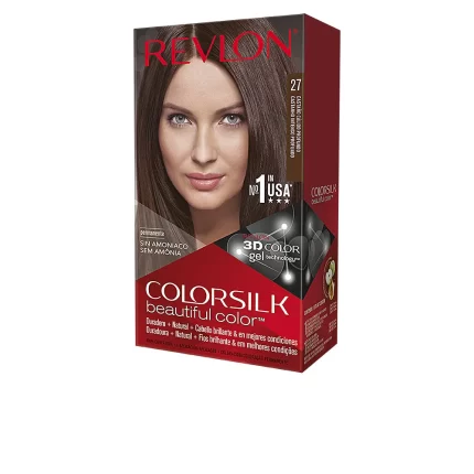 COLORSILK tinte #27-castaño calido profundo 1 u - 1 u