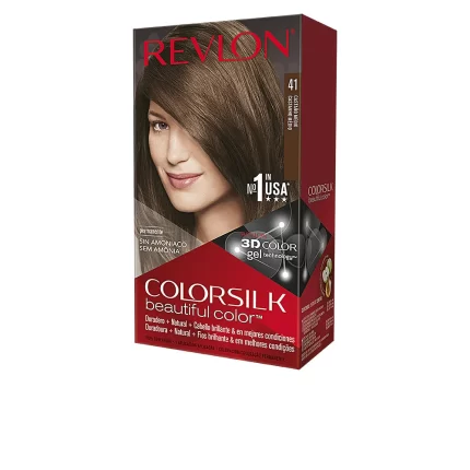 COLORSILK tinte #41-castaño medio 1 u - 1 u