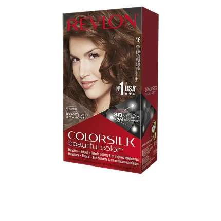 COLORSILK tinte #46-castaño cobrizo dorado 1 u - 1 u