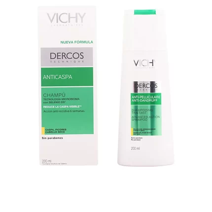 DERCOS anti-dandruff shampoo for dry hair 200 ml - 200 ml