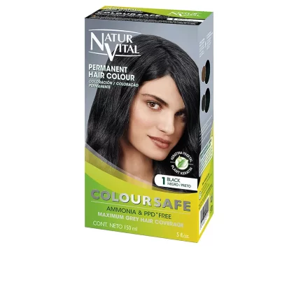 COLOURSAFE permanent dye #1-black - 150 ml
