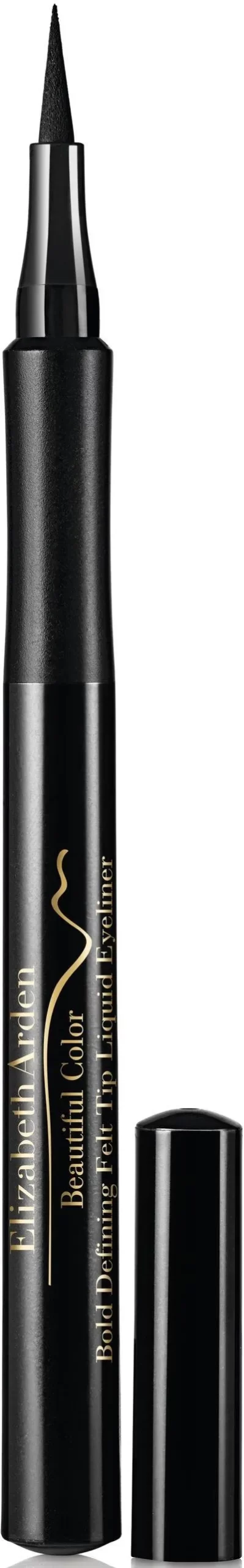 Eyeliner liquide à pointe feutre BEAUTIFUL COLOR audacieux #noir 1,2 ml