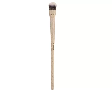 Pinceau estompeur d'ombres à paupières en fibres naturelles #beige 1 unité
