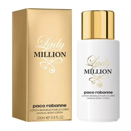 Lait corporel LADY MILLION 200 ml