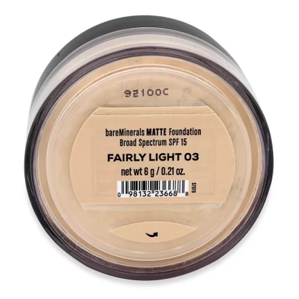 Fond de teint MAT SPF15 #03-assez clair
