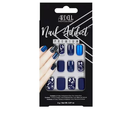 NAIL ADDICT bleu mat 1 unité