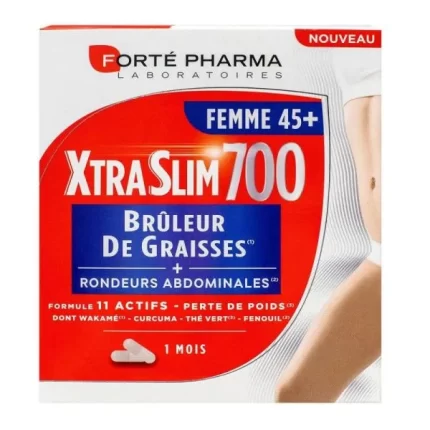 XTRASLIM 700 FEMMES 45+ brûleur de graisse 120 gélules