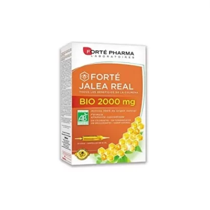 FORTÉ GELÉE ROYALE BIO 2000 mg ampoules 20 x 15 ml