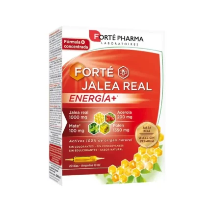 FORTÉ ROYAL JELLY énergie+ 20 ampoules