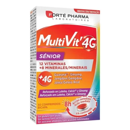 MULTIVIT 4G senior 30 comprimés