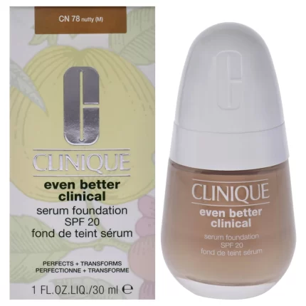 Fond de teint CLINIQUE EVEN BETTER SPF20 #78-nutty