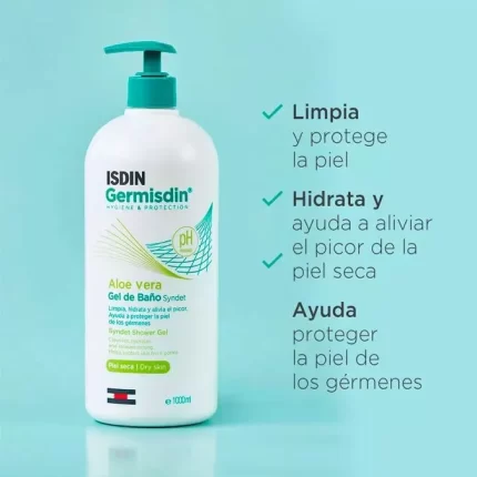GERMISDIN gel de bain à l'aloe vera 500 ml
