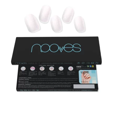 Feuilles de gel pour ongles Perlé Premium Luxe Cat # Pearl White 20 unités
