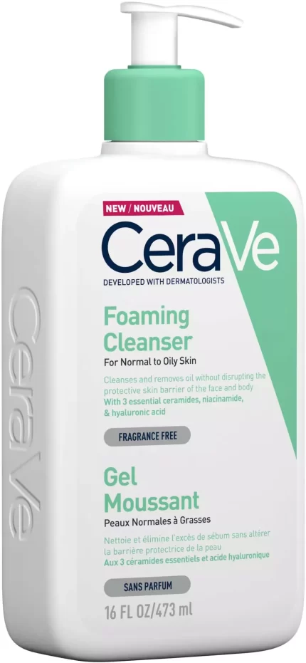 Crème nettoyante hydratante et mousse 473 ml
