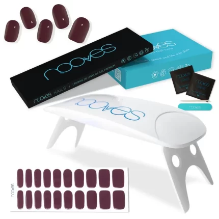 Limes à ongles gel premium, coffret de 5 pièces
