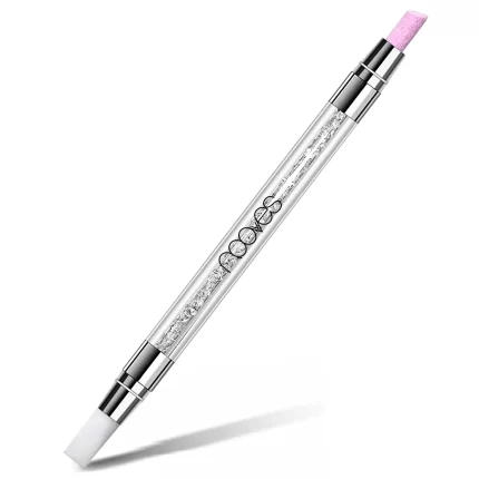 QUARTZ DUAL STICK quartz et embout en caoutchouc 1 u