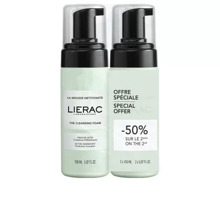 Pack mousse nettoyante démaquillante 2 x 150 ml