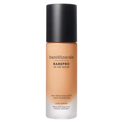 Fond de teint liquide mat BAREPRO 24H WEAR SPF20 #Light 27 Cool 30 ml