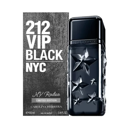 212 VIP BLACK NY RODEO POUR HOMME eau de parfum vaporisateur 100 ml