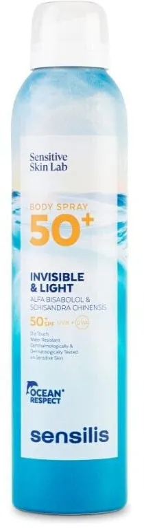 Spray corporel INVISIBLE & LIGHT SPF50+ 250 ml