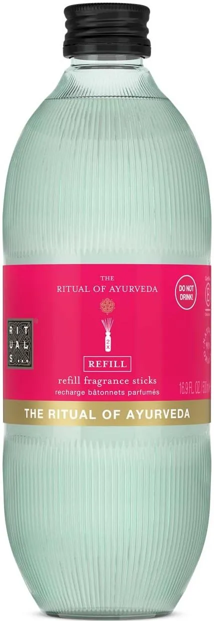 Recharge bâtonnets parfumés LE RITUEL DE L'AYURVEDA 500 ml