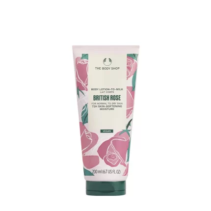 Lait corporel BRITISH ROSE 200 ml