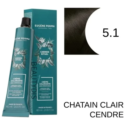 PALETTE INTENSIVE teinture #5.1-châtain clair cendré 1 unité