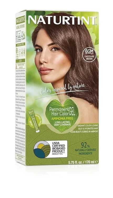 Colorant sans ammoniaque NATURTINT n° 6.7-Chocolat clair 170 ml