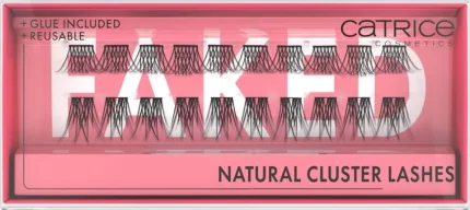 Faux cils naturels en grappes 1 u
