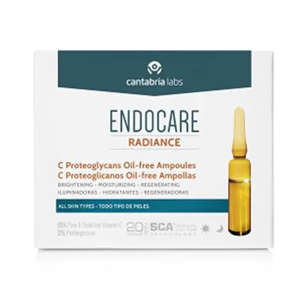 Ampoules sans huile ENDOCARE RADIANCE C20 PROTEOGLYCANS 30 x 2 ml