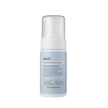 Nettoyant moussant RICH MOIST 100 ml