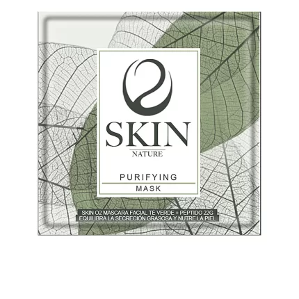 Masque visage SKIN O2 au thé vert et aux peptides 22 gr