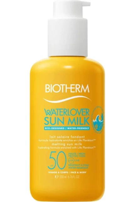 Lait solaire SUN WATERLOVER SPF50 200 ml