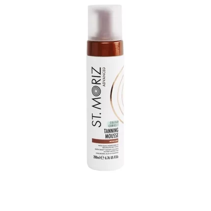 Mousse bronzante correctrice de couleur #moyenne 200 ml