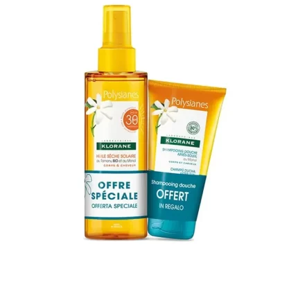 SPRAY SOLAIRE SPF30 POLYSIANES MONOÏ ET TAMANU BIO LOT 2 pcs