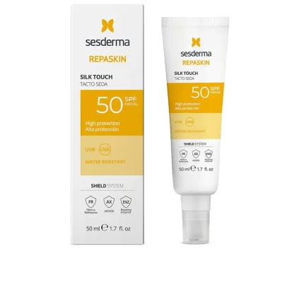REPASKIN SOIN VISAGE SPF50 toucher soyeux 50 ml