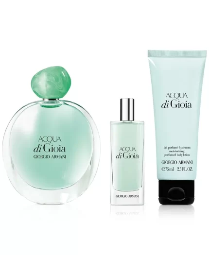 Coffret 3 pièces Eau de Gioia