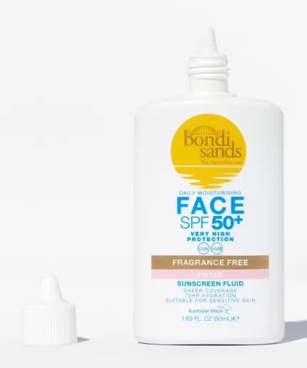 Fluide teinté visage sans parfum EVERYDAY SPF 50+ 50 ml