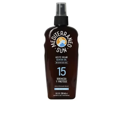 Huile solaire COCONUT bronzage foncé SPF15 200 ml